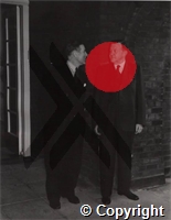 Sir Neil Hamilton Fairley (right) and Professor F Murgatroyd at the opening of the Hospital for Tropical Diseases