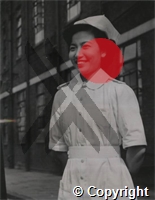 Mrs Chou, a nurse from China, at the opening of the Hospital for Tropical Diseases