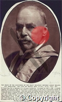 Press cutting announcing Ross' death with photo of Ross