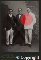 Dr Emmerey de Charmois, Ross and Major Fowles in Mauritius