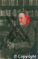 Ross in uniform, seated