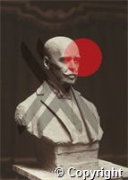 Cast for Ross bust by Janko Brafovitch
