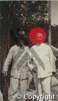Ross and Hon Dr AL Hoops, PCMO SS at the Swiss Rifle Club, Rural Singapore	