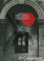 Archway on exterior of laboratory in Presidency Hospital, Calcutta where Ross worked out the life-history of the malaria parasite in birds in 1898